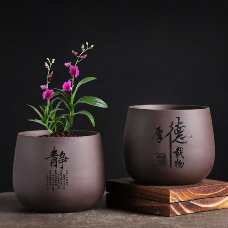 Maceta de flores de arcilla pú - Bonsai Garden Europe reseña y precio
