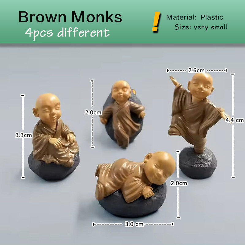 Figuras en miniatura de monje  - Bonsai Garden In Japan reseña y precio