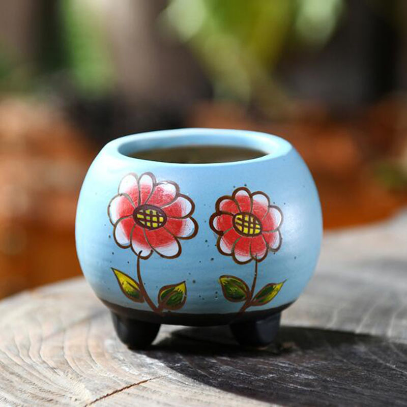 6 unids/set porcelana pintada  - Bonsai Garden Europe reseña y precio