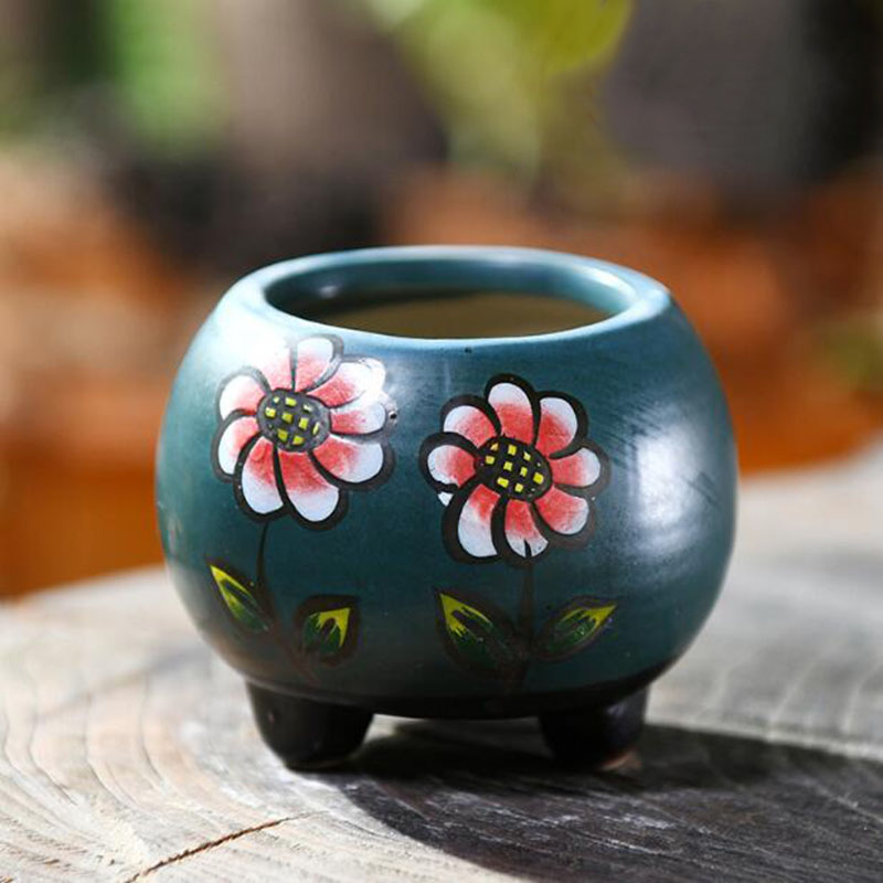 6 unids/set porcelana pintada  - Bonsai Garden Europe reseña y precio